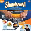 Original Shamwow - Super Absorbent Multi-Purpose Cleaning Shammy Chamois Towel Cloth - Holds 10X its Weight in Liquid - Machine Washable - Will Not Scratch (8 Pack, Orange) view 2