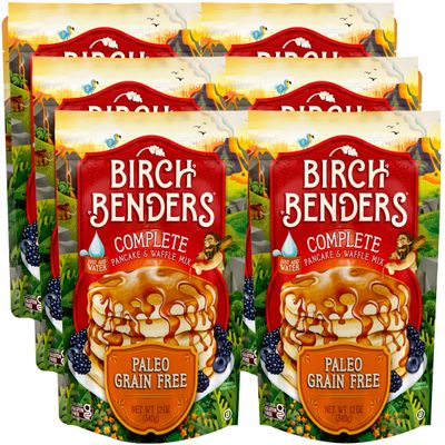 Birch Benders Paleo Pancake And Waffle Mix 12 oz (Pack of 6)