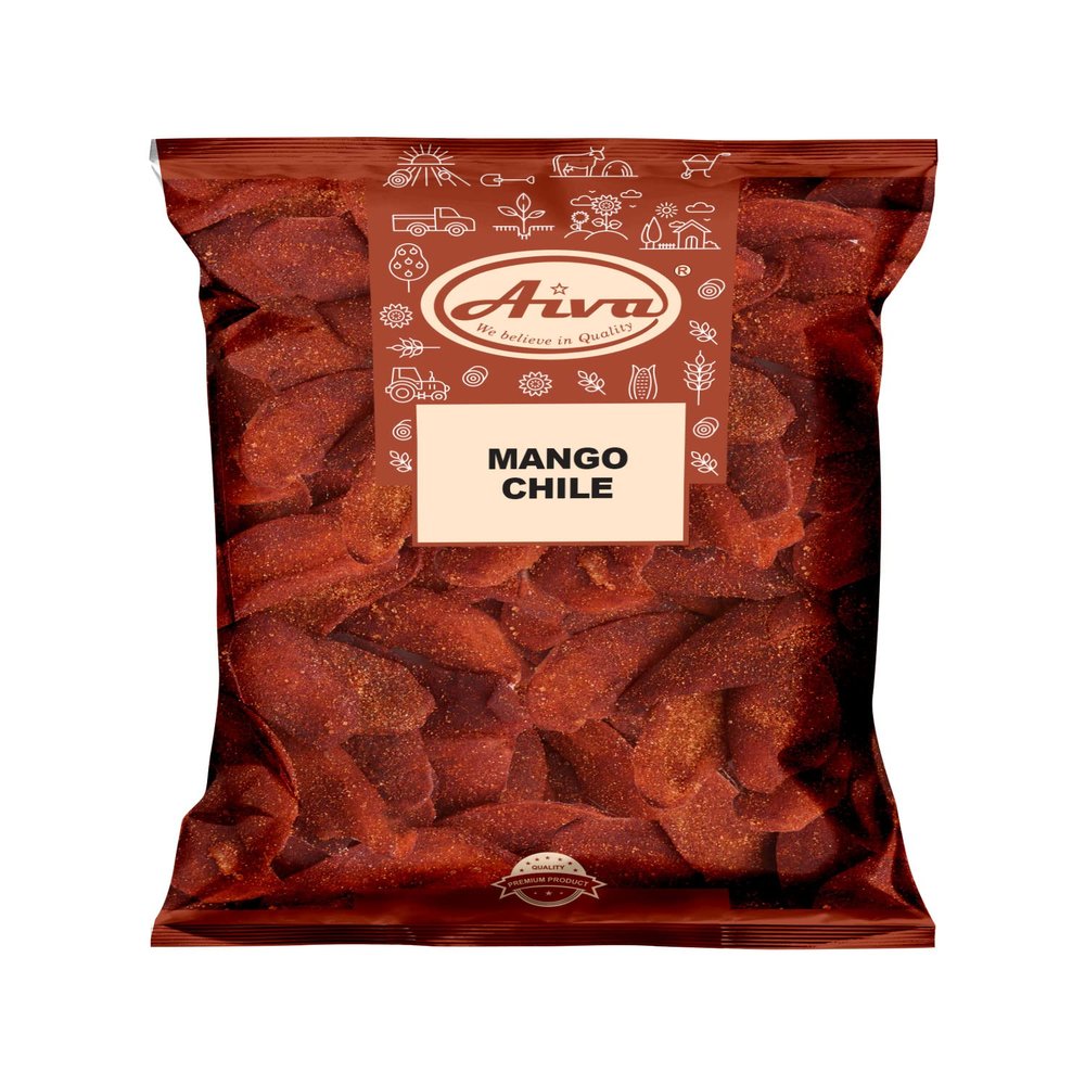 Aiva Dried Chili Mango (2 LB) Spicy and Sweet Dried Fruit Snack for Snacking, Cooking, and Desserts
