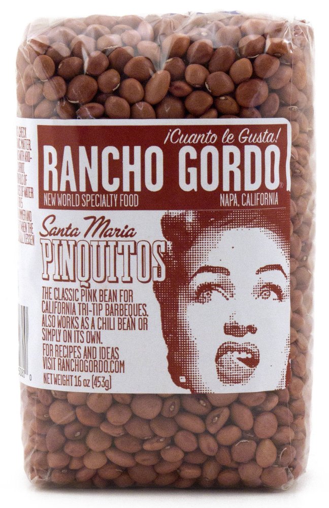 Rancho Gordo Pinquito Santa Maria Beans, 16 OZ