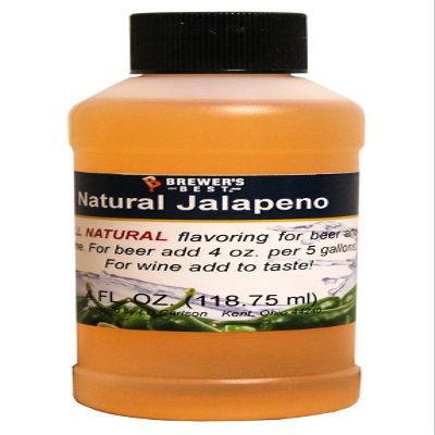 Brewer's Best Natural Beer and Wine Fruit Flavoring (Jalapeno)
