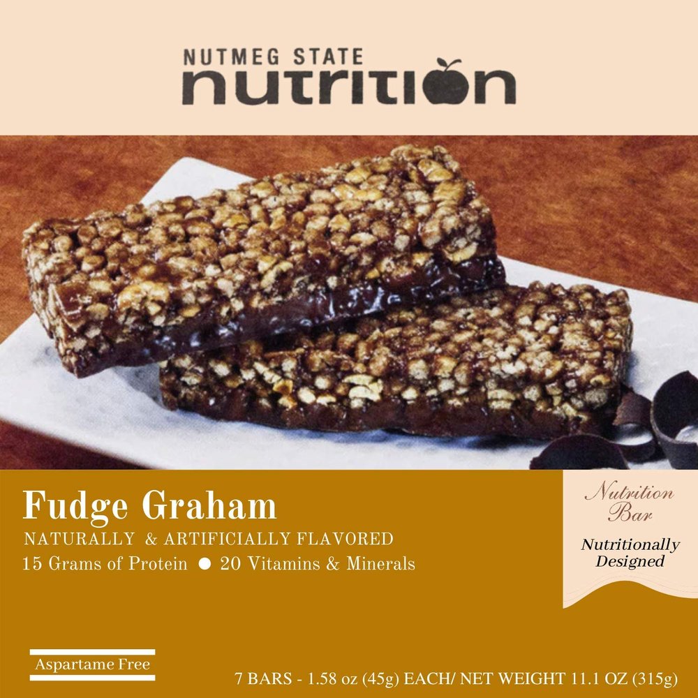 Crisp n Crunch Fudge & Graham Bar (Meal Replacement Bars)