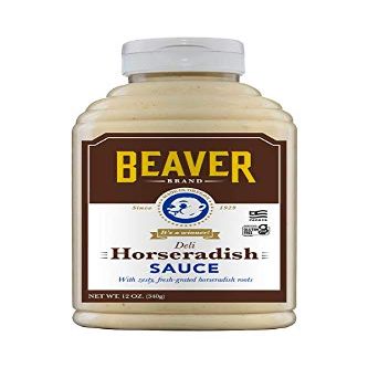 Beaver Zesty Deli Horseradish Sauce, Gluten Free, 12 Ounces (Pack Of 6)
