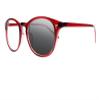Fashion 8 Colors Oval Frame Reading Glasses UV Pro Sunglasses Readers (Red, 2.5) view 1