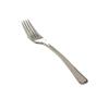 200 Elegant Pre Wrap Disposable Plastic Silverware Sets Silver Fork Knife White Linen-Quality Paper Napkin Roll Cutlery Sets Great Pre Rolled Cutlery in Linen-Feel White Napkins view 3