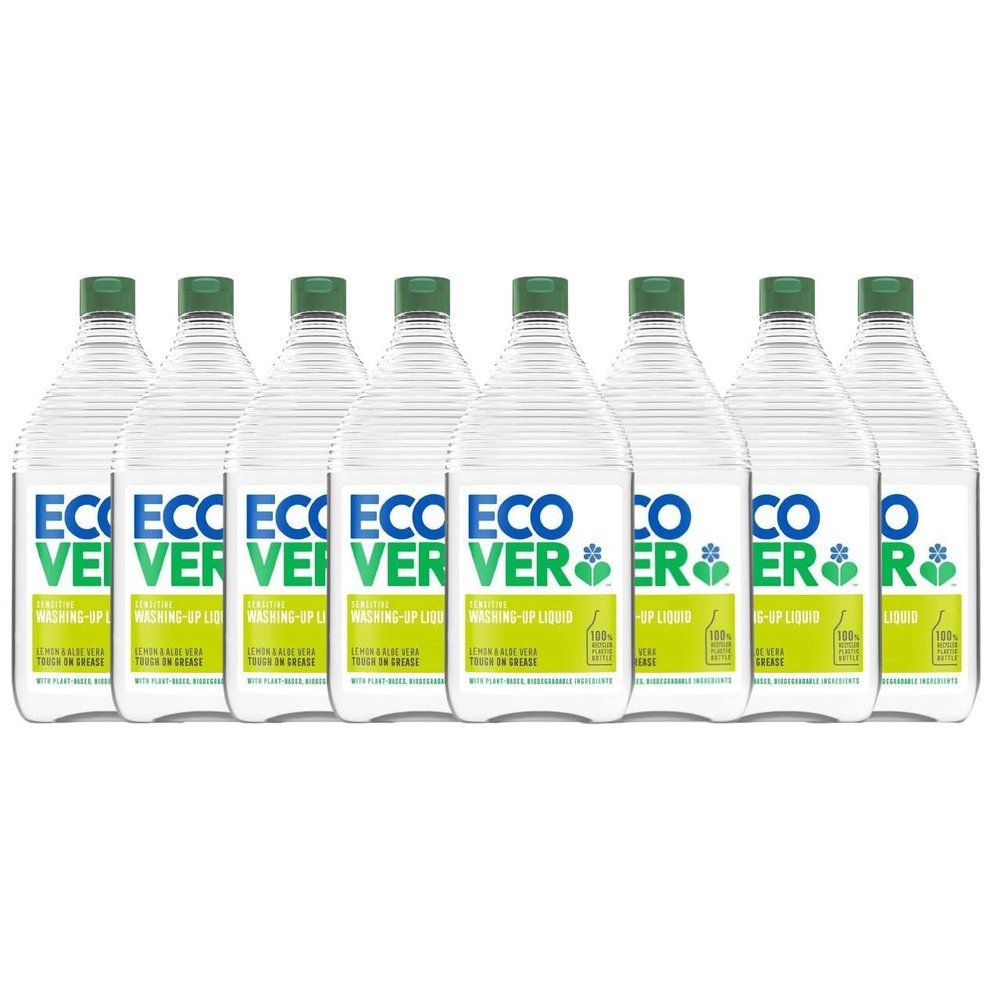 ECOVER Lemon & Aloe Washing Up Liquid, 950 ML