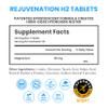 DRINK HRW Rejuvenation Molecular Hydrogen Water Tablets: 12 ppm H2, Hydrogen & Magnesium Supplement, Supports Energy Production, Recovery, Cognitive Function Daily (Raspberry, 30 Count) view 2