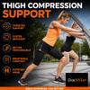 Doc Miller Thigh Compression Sleeve for Men & Women, 1 Pair view 4