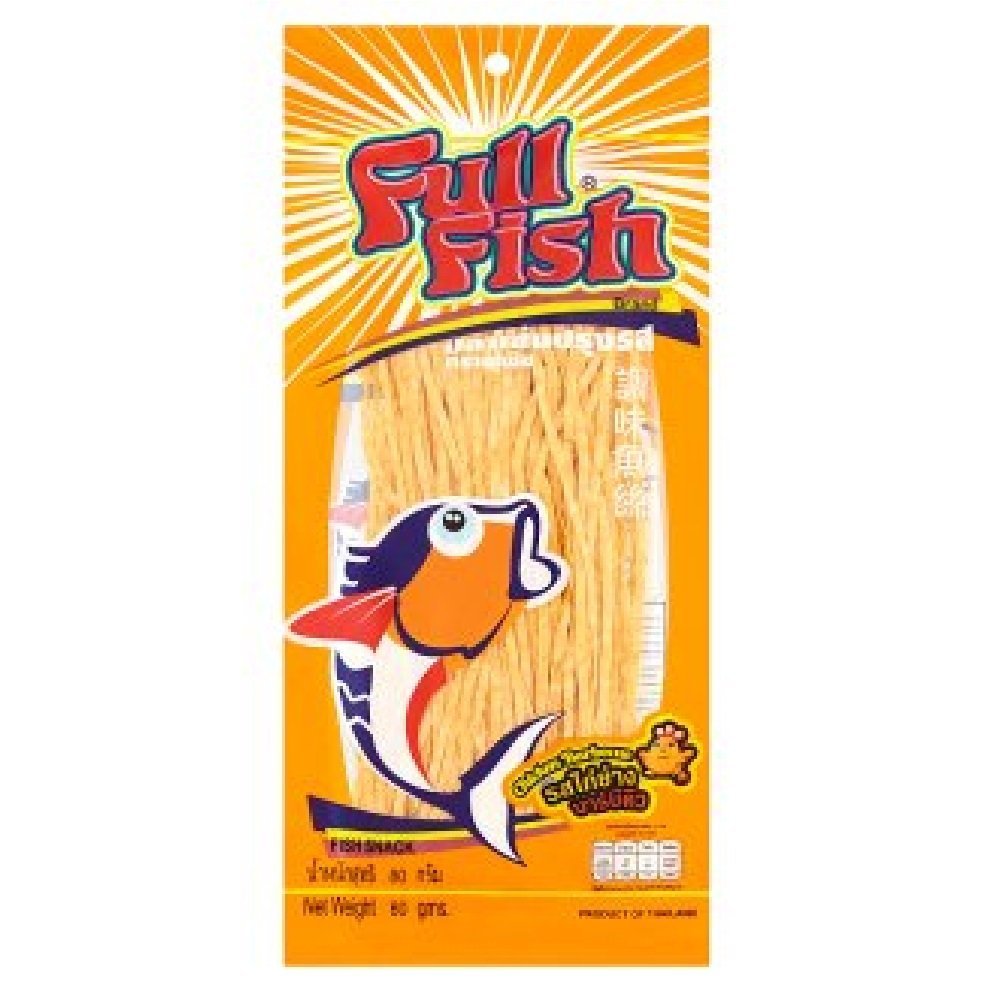 Full Fish Fish Snack 80g (Chicken Barbecue Flavour, 6 Pack)