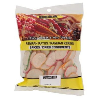 Desa Crackers Dried Condiments 200g (Onion Crackers, 6 Pack)