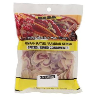 Desa Crackers Dried Condiments 200g (Spices Crackers Topsi Unggu, 9 Pack)