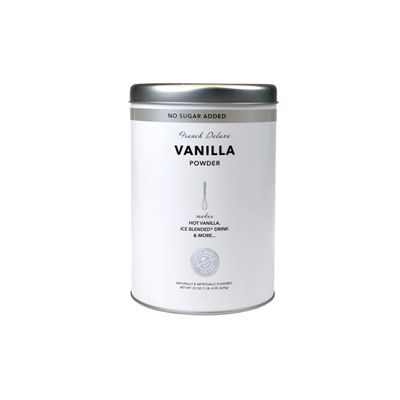 The Coffee Bean & Tea Leaf, French Vanilla (no sugar added) Powdered Creamer for Coffees, Lattes, Smoothies 22oz Tin