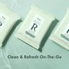 Rael Feminine Wipes, Flushable, Travel Size, All Skin Types, Daily Use (10 Count, Pack of 4) view 3
