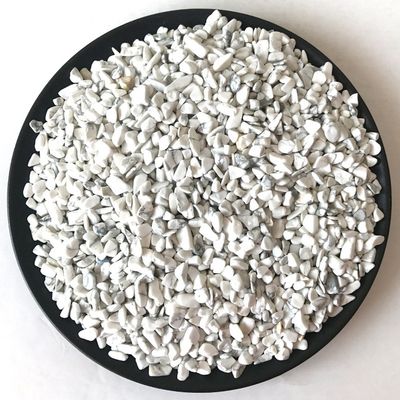 1 lb Natural White Turquoise Tumbled Chips Crushed Stone Healing Reiki Crystal Irregular Shaped Stones Jewelry Making Home Decoration