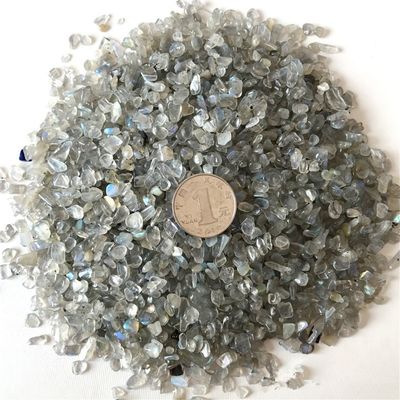 1 lb Natural Grey Moonstone Tumbled Chips Crushed Stone Healing Reiki Crystal Irregular Shaped Stones Jewelry Making Home Decoration