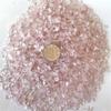 1 lb Natural Rose Quartz Tumbled Chips Crushed Stone Healing Reiki Crystal Irregular Shaped Stones Jewelry Making Home Decoration view 1
