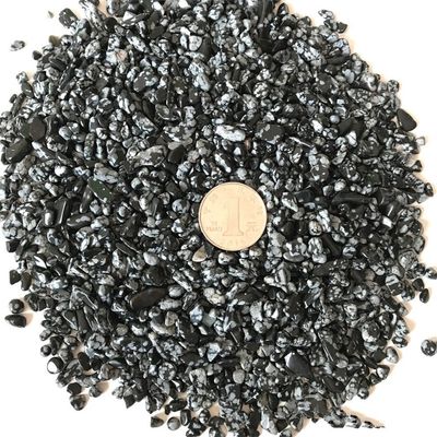 1 lb Natural Snowflake Crystal Crushed Stone Healing Reiki Crystal Irregular Shaped Stones Jewelry Making Home Decoration