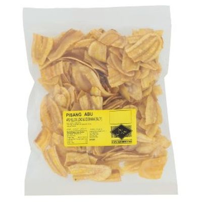 HPG Banana Chips 230g (Yellow Long Slice Banana Salty, 9 Pack)