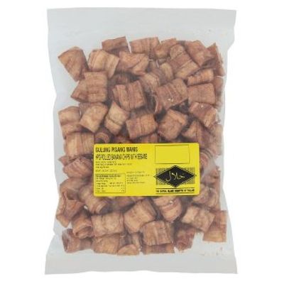 HPG Banana Chips 230g (Rolled Banana Chips With Sesame, 12 Pack)