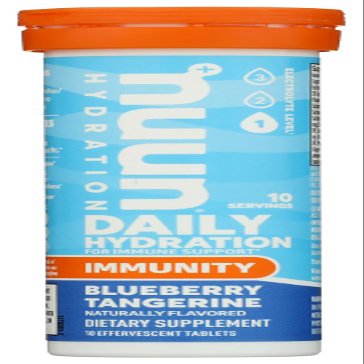 Nuun Immunity Blueberry Tangerine, 10 Drink Tablets