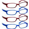 TruVision Readers Reading Glasses - 9503H -4-2Red-2Blue-275 view 1