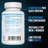 PEScience TruCreatine Creatine Pills, Easy-to-Take Creapure Creatine Capsules, Monohydrate, for Men & Women, Supports Muscle Growth, Strength & Recovery, Cognition, 3g Per Serving, 120 Capsules view 3