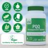 Health Thru Nutrition PQQ 20mg 120 Servings Pyrroloquinoline Quinone as PureQQ | Promotes Mitochondrial Biogenesis | Certified Vegan | Non-GMO Gluten Soy Free Capsules| Clean Label PQQ Supplement view 3