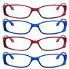 TruVision Readers Reading Glasses - 9503H -4-2Red-2Blue-150 view 2