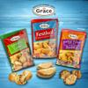 Grace Johnny Cake Fried Dumplings Mix 9.5oz - 2 Pack of Jamaican Cake Mix for Making Caribbean Cornmeal Pancakes, Southern Hoecakes & Caribbean Bakes view 4