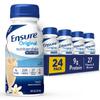 Ensure Original Vanilla Nutrition Shake with Fiber| Meal Replacement Shake | Ready To Drink | 9g Protein, 27 Vitamins and Minerals | 8 fl oz - 24 Pack view 1
