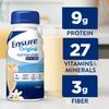 Ensure Original Vanilla Nutrition Shake with Fiber| Meal Replacement Shake | Ready To Drink | 9g Protein, 27 Vitamins and Minerals | 8 fl oz - 24 Pack view 3