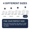 Snore Bastion Nasal Dilators for Sleeping - 4 of X-Large ONLY (XL) Soft Silicone Nasal Cones - Nostril Opener - Nasal Expander for Breathing - Nose Vents - Anti Snoring Devices view 2
