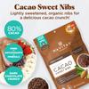 Navitas Organics Cacao Nibs  Sweetened Dark Chocolate Crunch  Antioxidants, Minerals, Fiber  For Trail Mix, Baking & More  USDA Organic, Fairtrade, Non GMO, Gluten Free, Non-alkalized (8oz. Bag 57 Servings) view 3