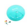 7 Day Small Portable Travel Pill Organizer & Pill Box Portable BPA-Free Pill Case with 360 Degree Rotation, 7 Compartments Pill Organizer,Vitamin Organizer (Orange & Blue) view 4