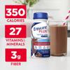 Ensure Plus Milk Chocolate Nutrition Shake with Fiber | Meal Replacement Shake | Ready to Drink | 16g Protein and 27 Vitamins and Minerals | 8 fl oz - 24 Pack view 4