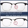 214 Stainless Steel Eyeglasses Nose Pad Pliers Glasses Repair Assembling & Adjusting Tools view 3