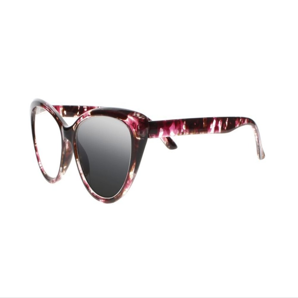 SightPerk Artist Cat Eye Designer Sun Readers Reading Glasses UV400 Sunglasses (Red, 3.5)