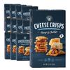John Wm. Macy - Asiago & Cheddar CheeseCrisps - Hand Crafted, Non GMO, and Nothing Artificial - Made with Real Cheese - 4.5 oz. Carton - 12 Pack view 1