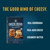 John Wm. Macy - Asiago & Cheddar CheeseCrisps - Hand Crafted, Non GMO, and Nothing Artificial - Made with Real Cheese - 4.5 oz. Carton - 12 Pack view 3