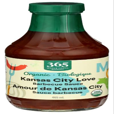 365 by Whole Foods Market, BBQ Sauce Kansas City Organic, 18 Ounce