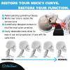 Zenith Cervical Traction Orthotic Chiropractic Neck Corrector 3-in-1 Device for Stretching Forward Head Posture Physical Therapy & Pain Relief view 3