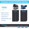 Zenith Cervical Traction Orthotic Chiropractic Neck Corrector 3-in-1 Device for Stretching Forward Head Posture Physical Therapy & Pain Relief view 4