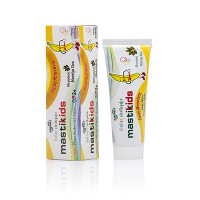 Greek Toothpaste for Children with Natural Chios Mastic & Banana Flavor