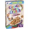 Cinnamon Toast Crunch Breakfast Cereal, Crispy Cinnamon Cereal, Large Size, 16.8 oz view 1