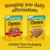 Cheerios Cereal, Limited Edition Heart Shapes, Affirmations Box, Heart Healthy, Gluten Free, Giant Size, 20 oz view 3