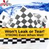 Avant Grub Deli Paper 300 Pack. Turn Your Backyard Cookout Party into a Race Day Event with Black And White Checkered Food Wrapping Papers. Grease-Resistant 12x12 Sandwich Wrap Prevents Food Stains view 4