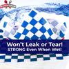 Avant Grub Deli Paper 300 Sheets. Turn Your Backyard Cookout Party into Oktoberfest with Blue & White Checkered Food Wrapping Papers. Grease-Resistant 12x12 Sandwich Wrap Prevents Food Stains! view 2