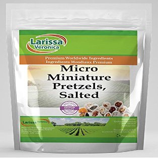 Micro Miniature Pretzels, Salted (8 oz, ZIN: 525549) - 2 Pack