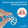 WoodyKnows Super-Support Nasal Dilator, Improves Sleep and Sports Airflow, Nasal Congestion and Nose-Related snoring aid (M 4Pack) view 3