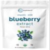 Organic Blueberry Extract Powder, 10oz | 100% Natural Fruit Powder | Freeze-Dried Wild Blueberries Source | No Sugar & Additives | Great Flavor for Drinks, Smoothie, & Beverages | Non-GMO & Vegan view 1